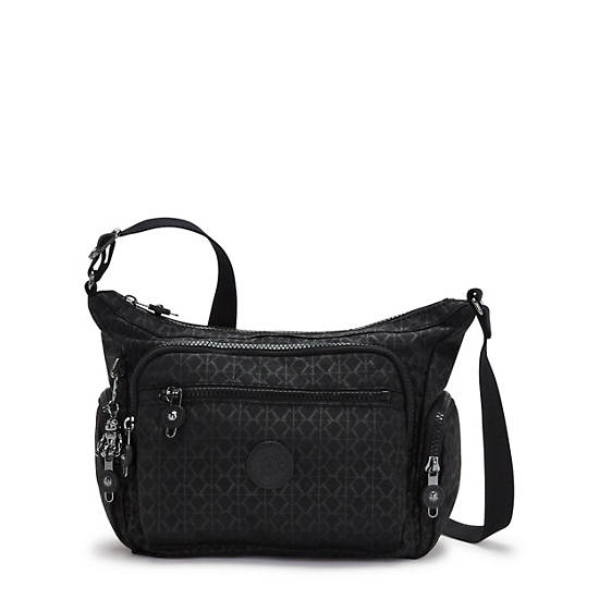 Sacs Crossbody Kipling Gabbie Small Printed Noir | FR 2068PJ